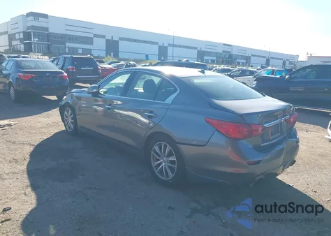 2014 Infiniti Q50 Premium z USA, uszkodzony, nr VIN JN1BV7AP2EM679674
